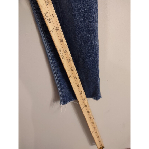 Joe's Women's Jeans Size 27 Ankle Raw Hem Straight Distressed Destroyed Hi Rise - Picture 2 of 8
